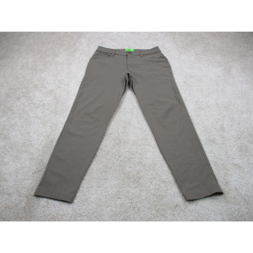 Lululemon Pants Mens 30 Brown ABC Slim Fit 5 Pocket Warpstreme Chino Khaki 30x27